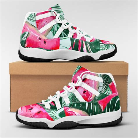 watermelon basketball shoes